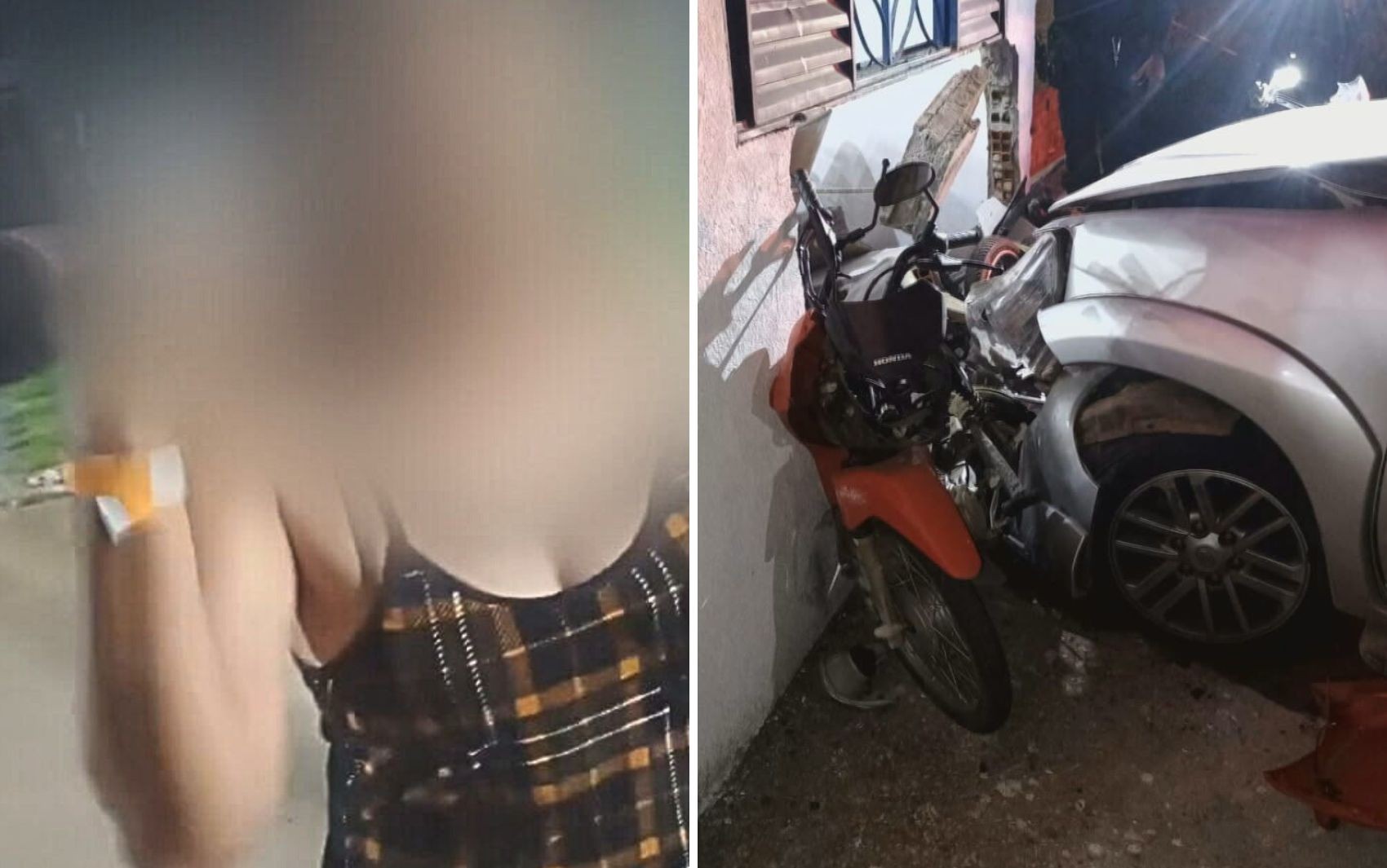 VÍDEO: Motorista bêbada invade calçada, atropela pastor e tenta recitar o ‘Pai nosso’, diz GCM