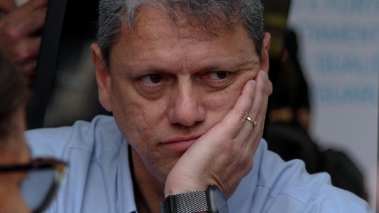 Nos bastidores, Tarcísio diz que está fora da disputa presidencial - Foto: (RAUL LUCIANO/ATO PRESS/ESTADÃO CONTEÚDO)