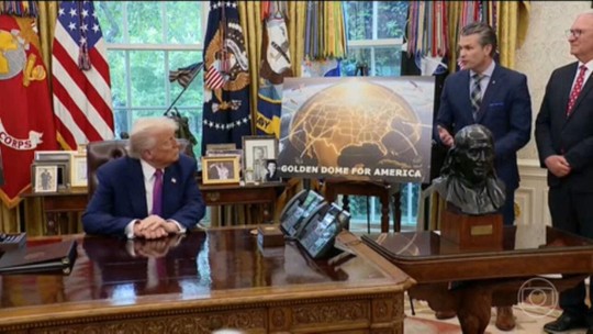 Trump oferece 'Domo de Ouro' de graça ao Canadá se país se tornar o 51º estado dos EUA