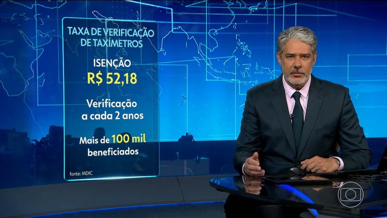 Governo isenta taxistas da taxa de R$ 52 para a verificação dos taxímetros