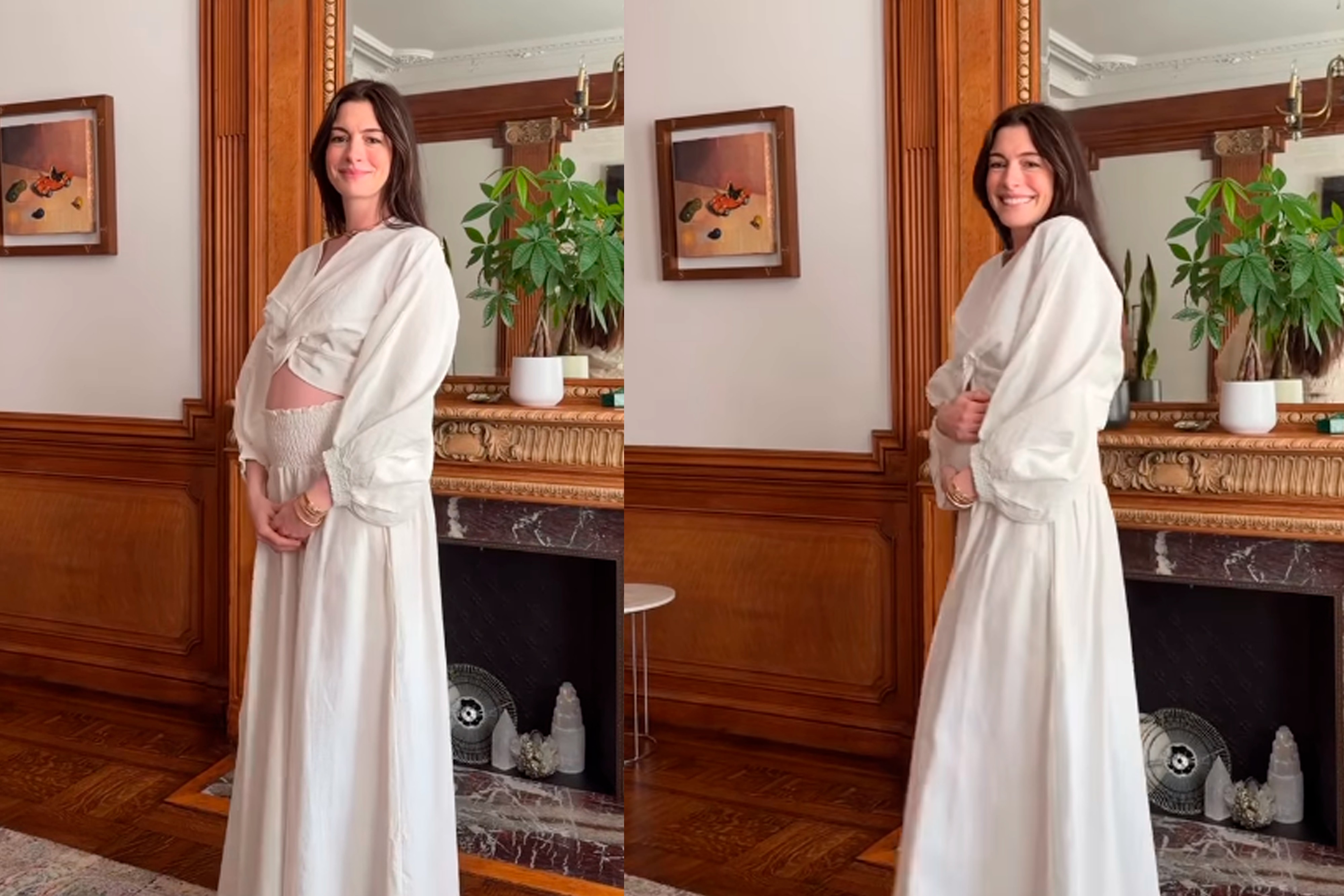 Anne Hathaway anuncia gravidez