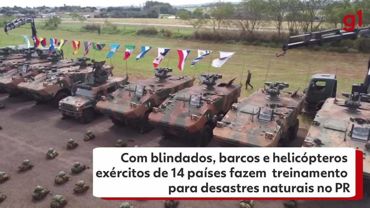 Simulador da Viatura Blindada Guarani- Veja a chamada! Em uma