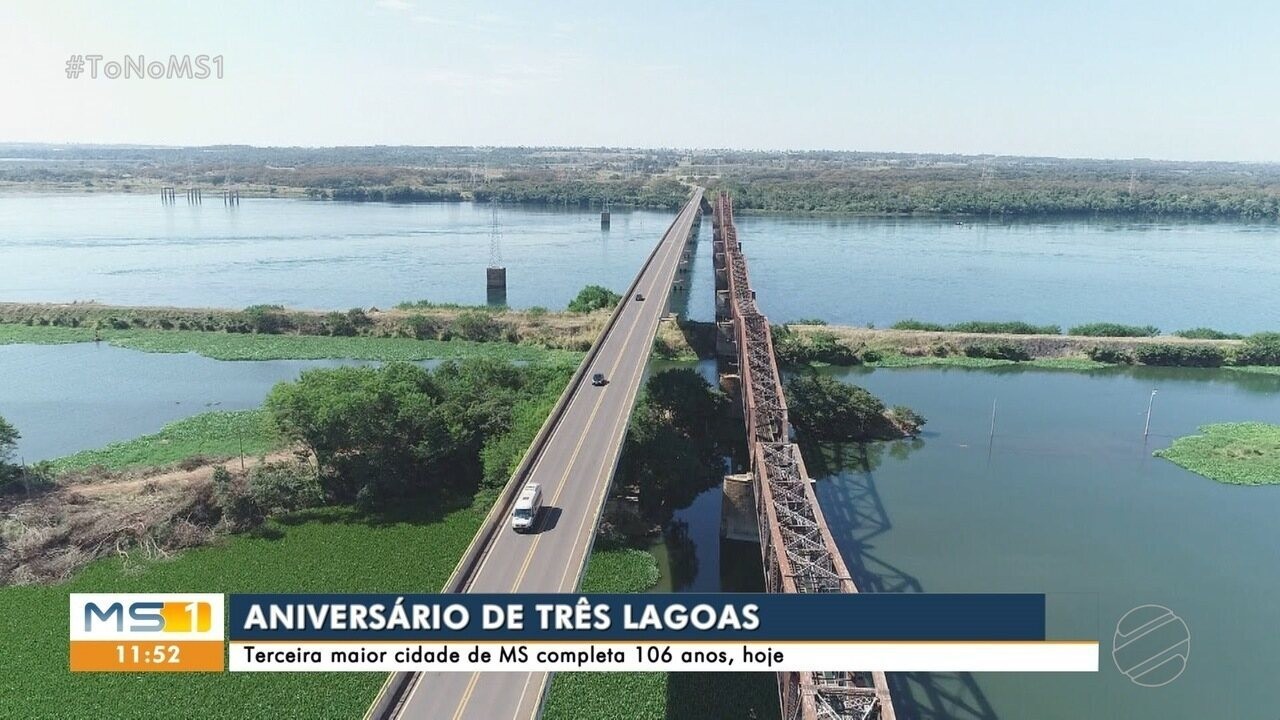 Três Lagoas comemora 106 anos e celebra transformação em 'cidade da ...