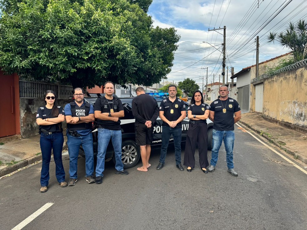Homem estava foragido desde segunda-feira (10) — Foto: Polícia Civil/Divulgação