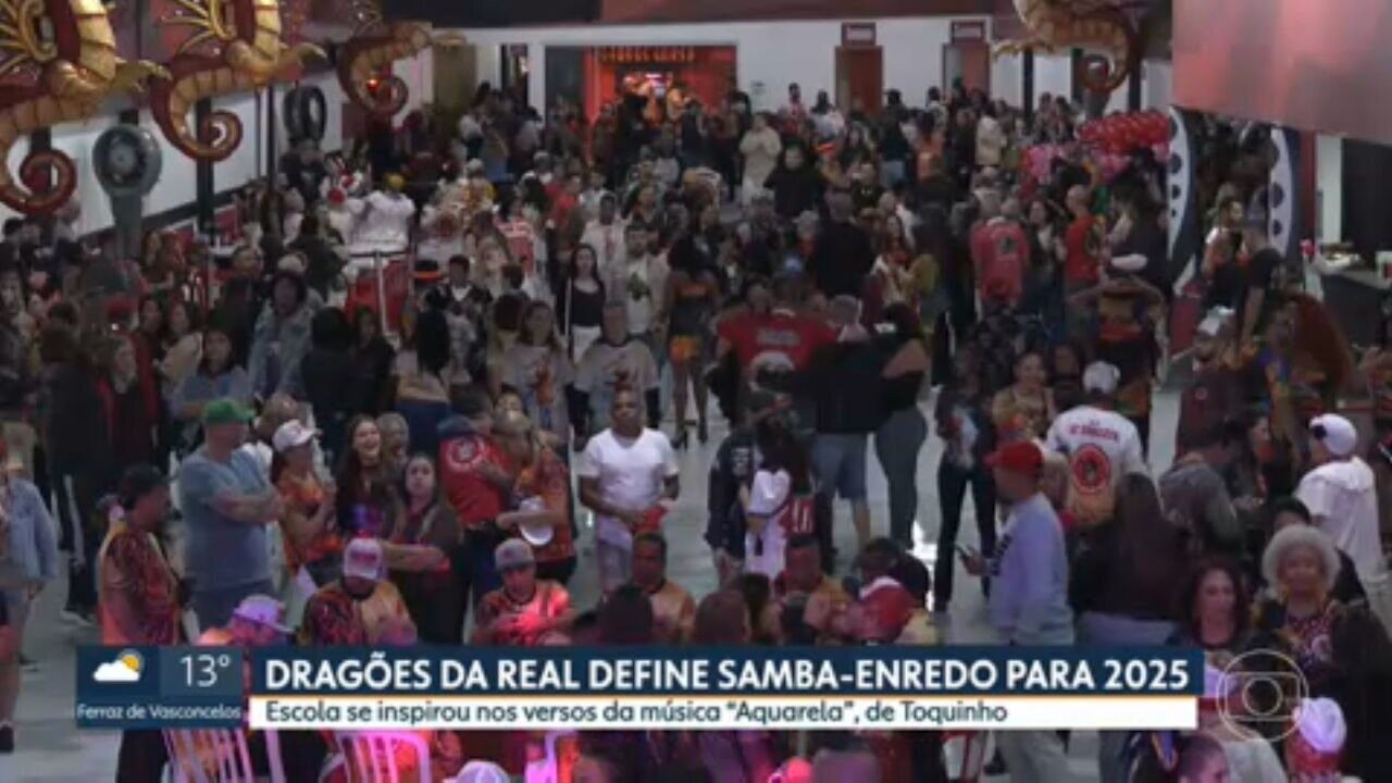 Dragões da Real e Colorado do Brás definem sambas-enredos para o ...