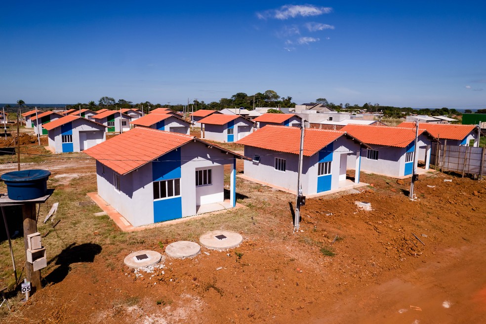 Municípios de MT ampliam moradias e se preparam para o crescimento — Foto: Christiano Antonucci/Secom-MT
