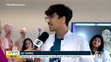 Exposição de profissões auxilia estudantes a escolher futuro trabalho