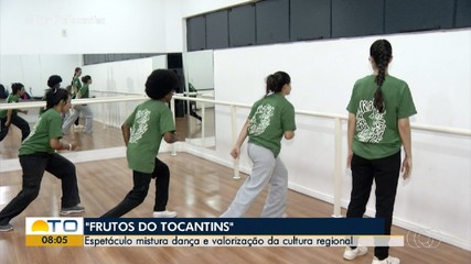 Grupo ensaia para espetáculo que valoriza a cultura tocantinense por meio da dança