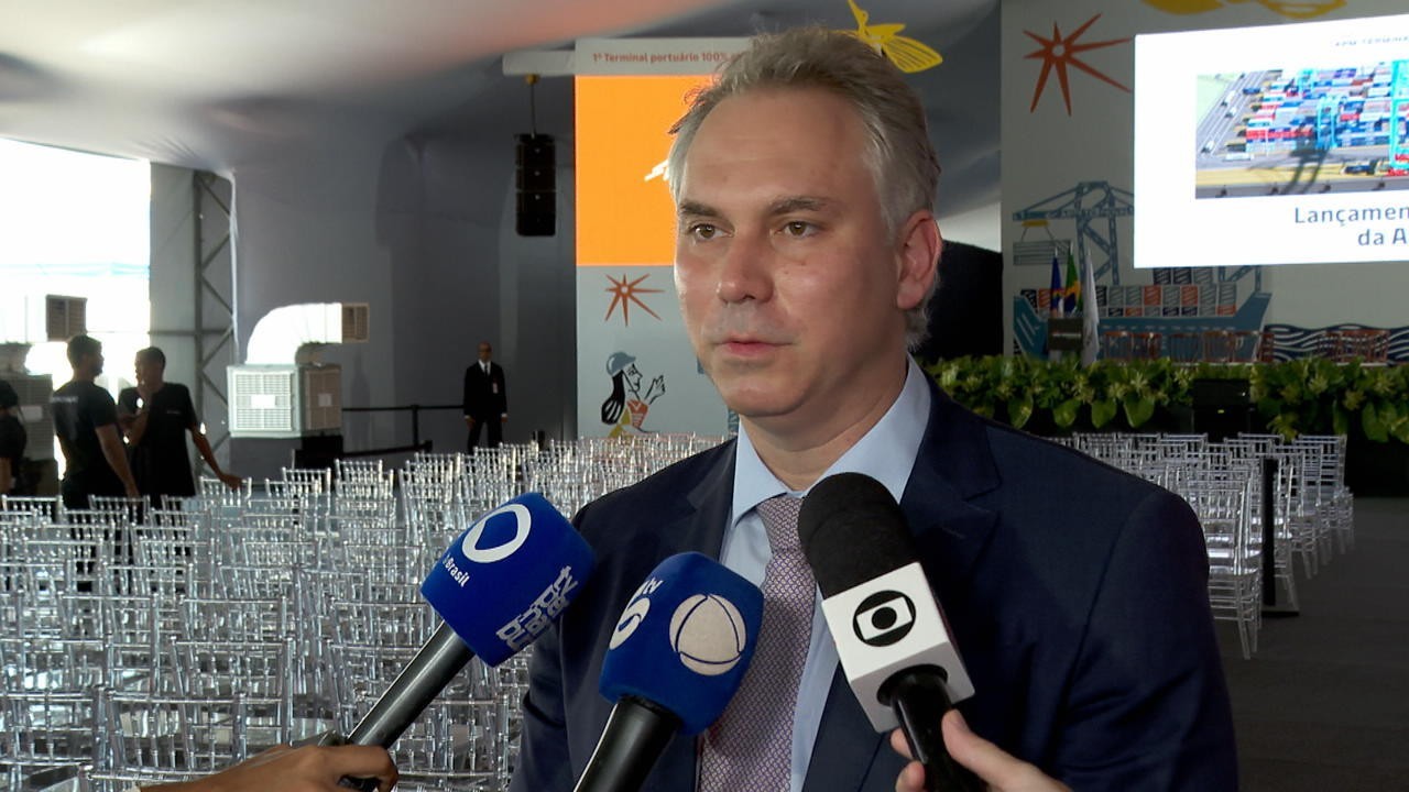 Ministro dos Portos e governadora lançam novo terminal de contêineres em Suape com investimento de R$ 1,6 bilhão e 500 empregos diretos