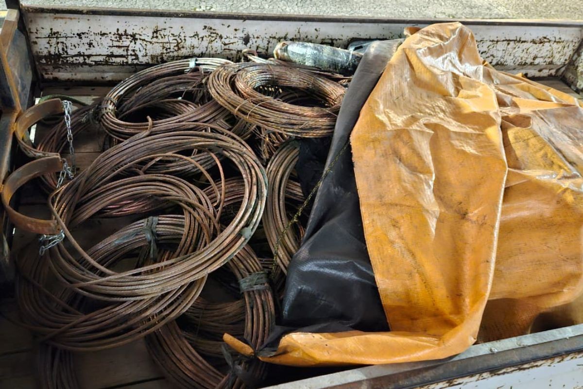 Criminosos usam barcos para furtar toneladas de cobre no Porto de Santos e são surpreendidos pelo BAEP