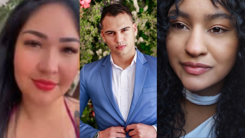 Três técnicos de enfermagem suspeitos de matarem pacientes internados na UTI do Hospital Anchieta — Foto: TV Globo/Reprodução