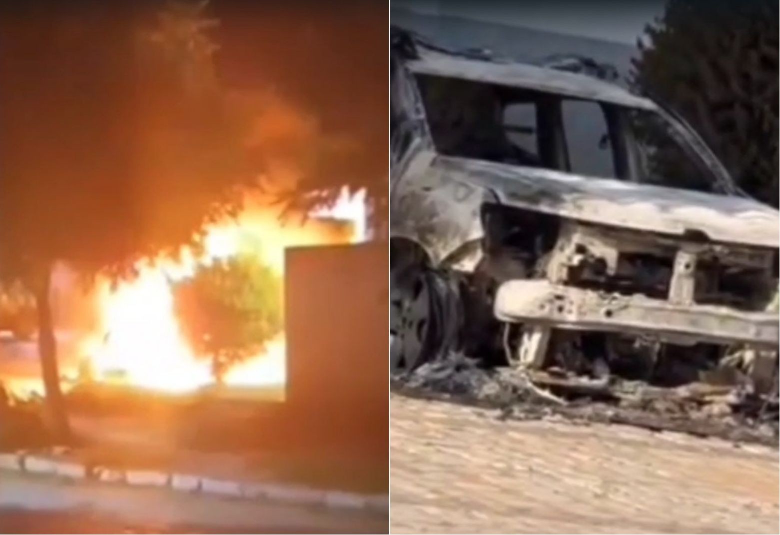 Viatura da PM é destruída por fogo em cidade do RN; polícia investiga se incêndio foi criminoso