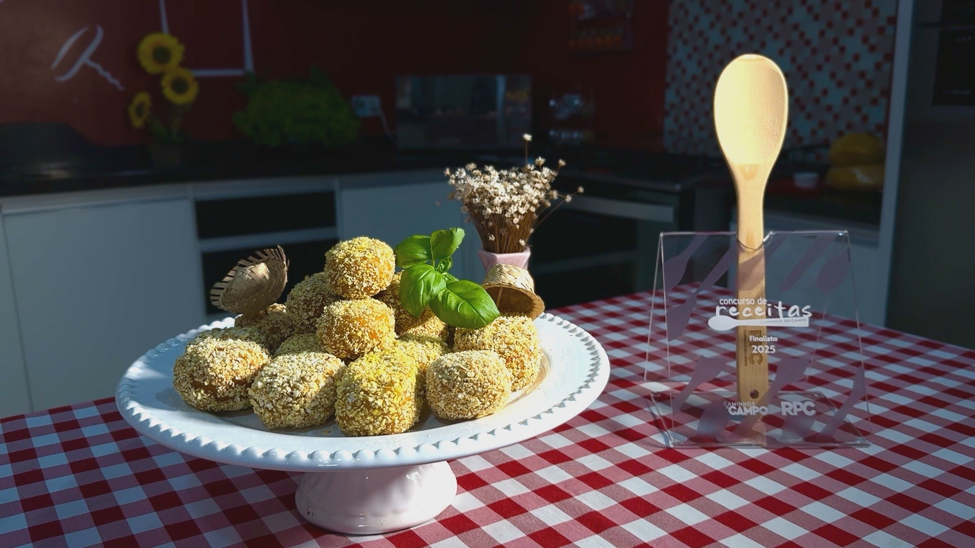 Concurso de Receitas 2025: aprenda a preparar quadradinho sertanejo de abóbora com carne-seca  