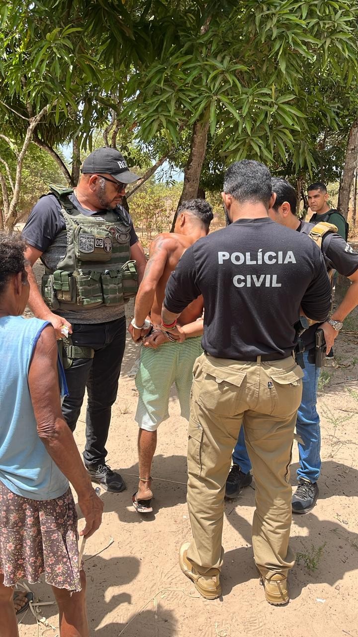 Integrante de facção suspeito de cometer homicídio é preso em Viana, no MA
