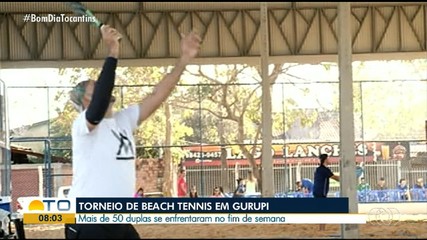 Mais de 50 duplas se enfrentaram em torneio de Beach Tennis em Gurupi no fim de semana