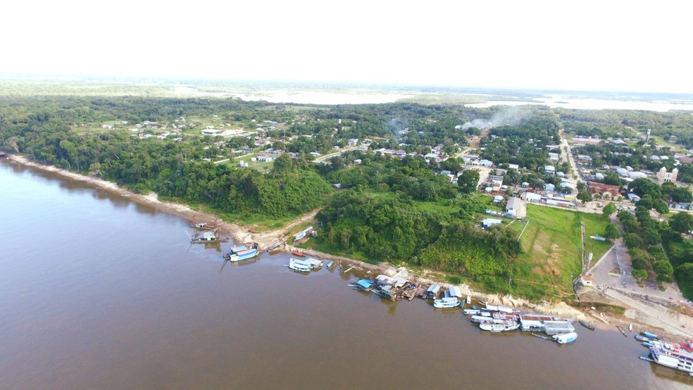 Município de Japurá, no Amazonas — Foto: Reprodução/Japurá News