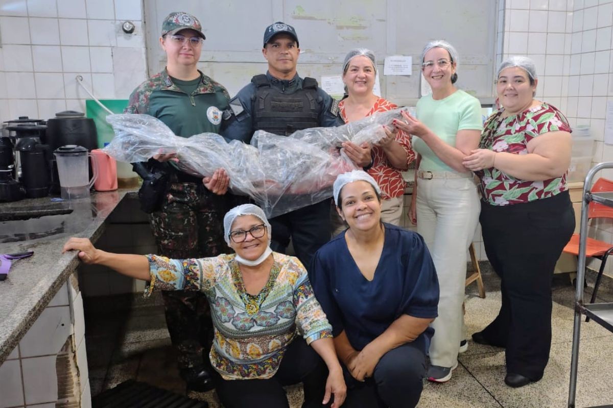 Pintado de 21 kg que rendeu multa de R$ 33 mil é doado e vira refeição em hospital de MS