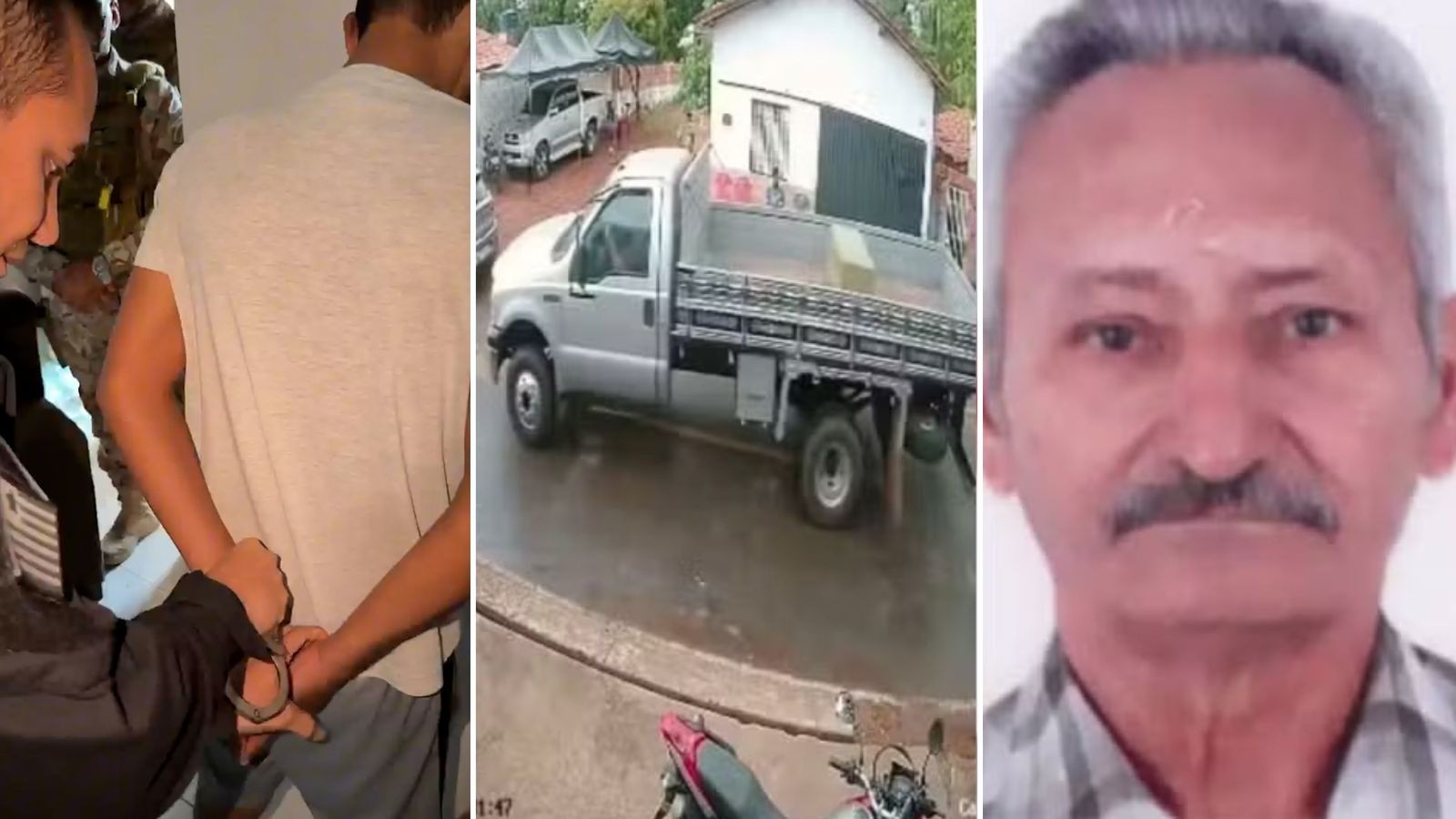 Presos suspeitos de envolvimento em morte de idoso que foi amarrado durante assalto em casa no Norte do PI