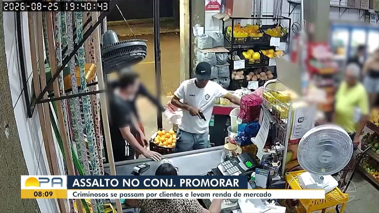 Polícia investiga assalto a mercado no conjunto Promorar, em Belém