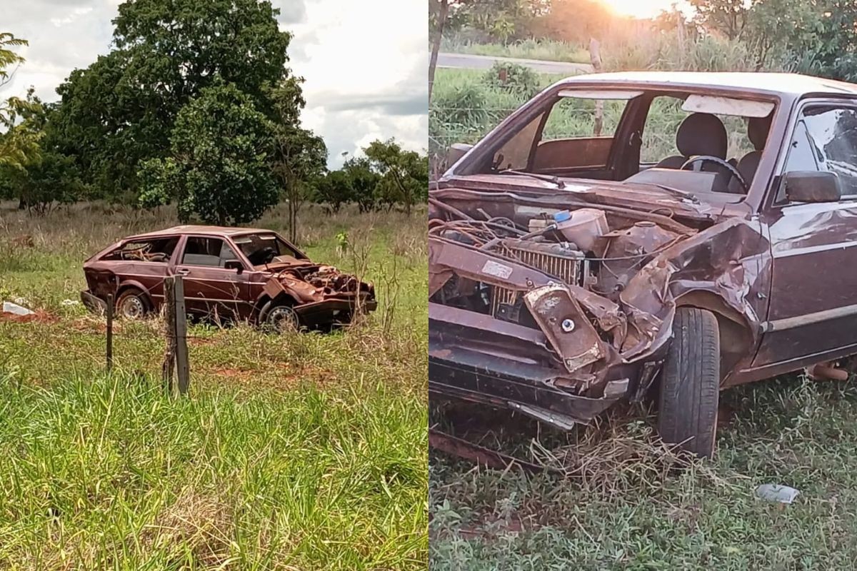 Mulher morre após veículo capotar na MS-497