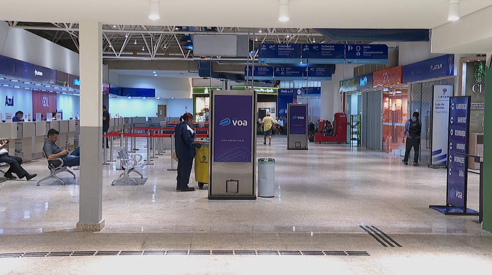 Terminal de passageiros do Aeroporto Leite Lopes é reinaugurado em Ribeirão Preto, SP