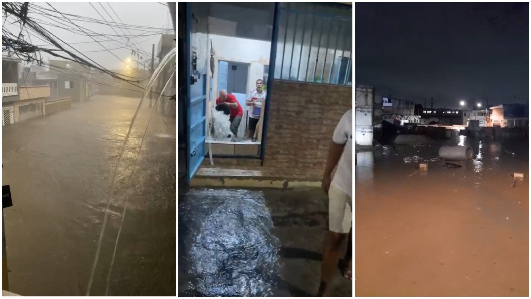 Chuva alaga vários bairros da Zona Leste de SP neste domingo; uma mulher foi resgatada de enchente sem vida em São Miguel Paul