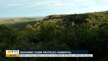 Seminário sobre proteção ambiental é realizado de graça, em Palmas