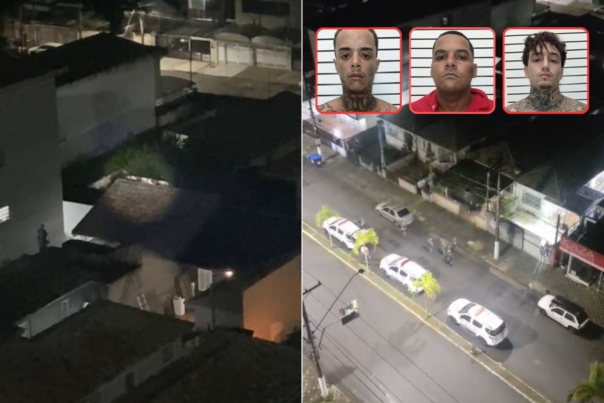 Trio é preso após fazer casal de chineses reféns e tentar fugir por telhado; VÍDEO