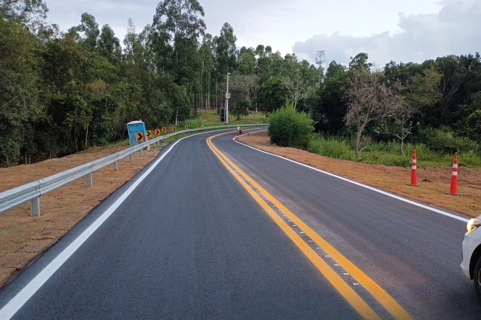 Rodovia Geraldo de Barros é liberada após obras por erosões causadas pelas chuvas