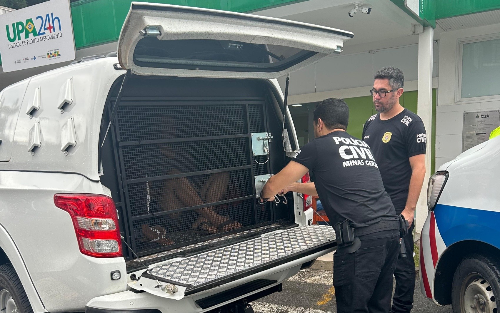 Dupla é presa suspeita de envolvimento em morte de mulher por espancamento em Poços de Caldas, MG
