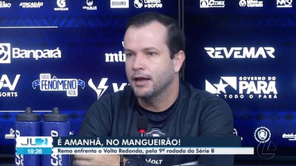 Remo enfrenta o Volta Redonda pela 9ª rodada da Série B