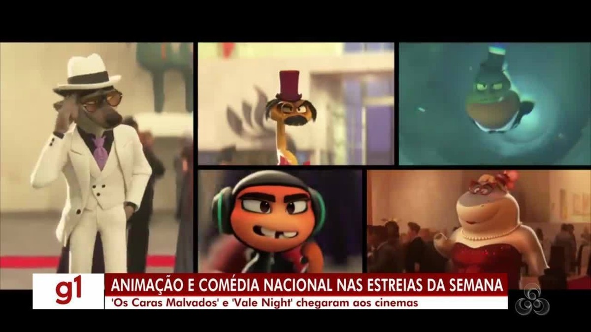 Os Caras Malvados' e 'Vale Night' estreiam nos cinemas de Porto Velho |  Rondônia | G1