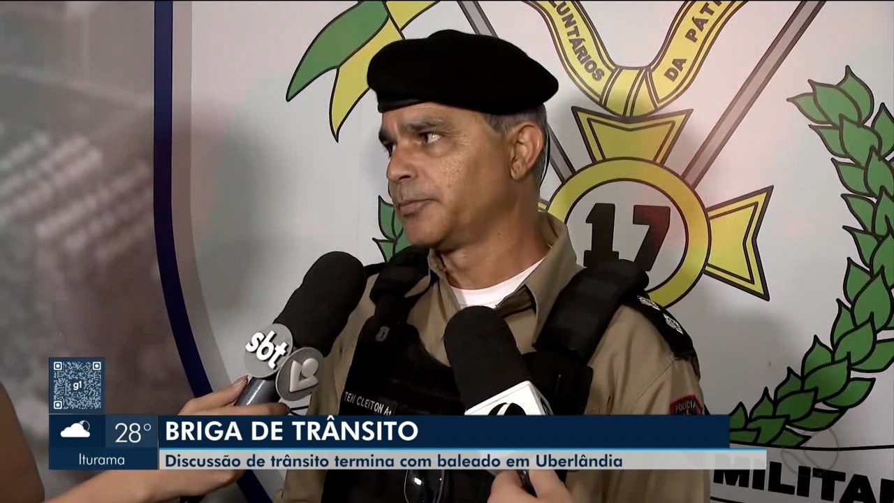 Homem é baleado acidentalmente pelo próprio filho após discussão de trânsito em MG