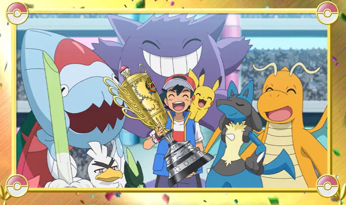 Ash Ketchum vence mundial de Pokémon pela primeira vez 25 anos
