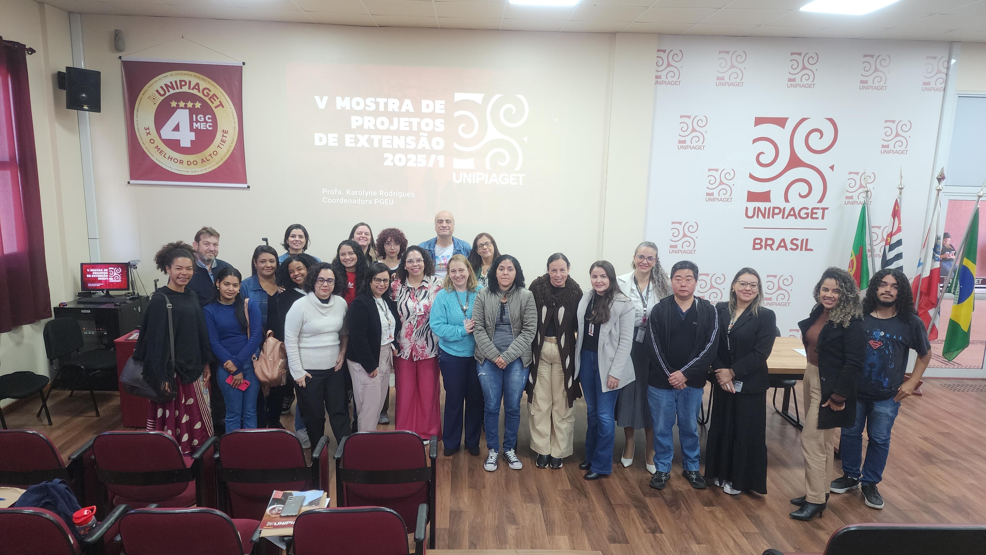 Unipiaget realiza V Mostra de Projetos de Extensão com apresentação de 18 projetos desenvolvidos no semestre