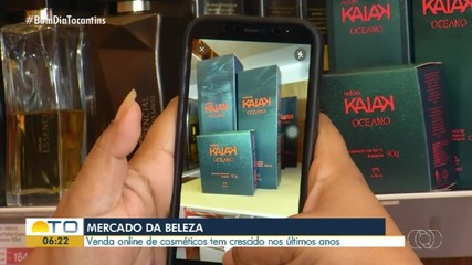 Vendas online crescem para empresas de cosméticos em Palmas
