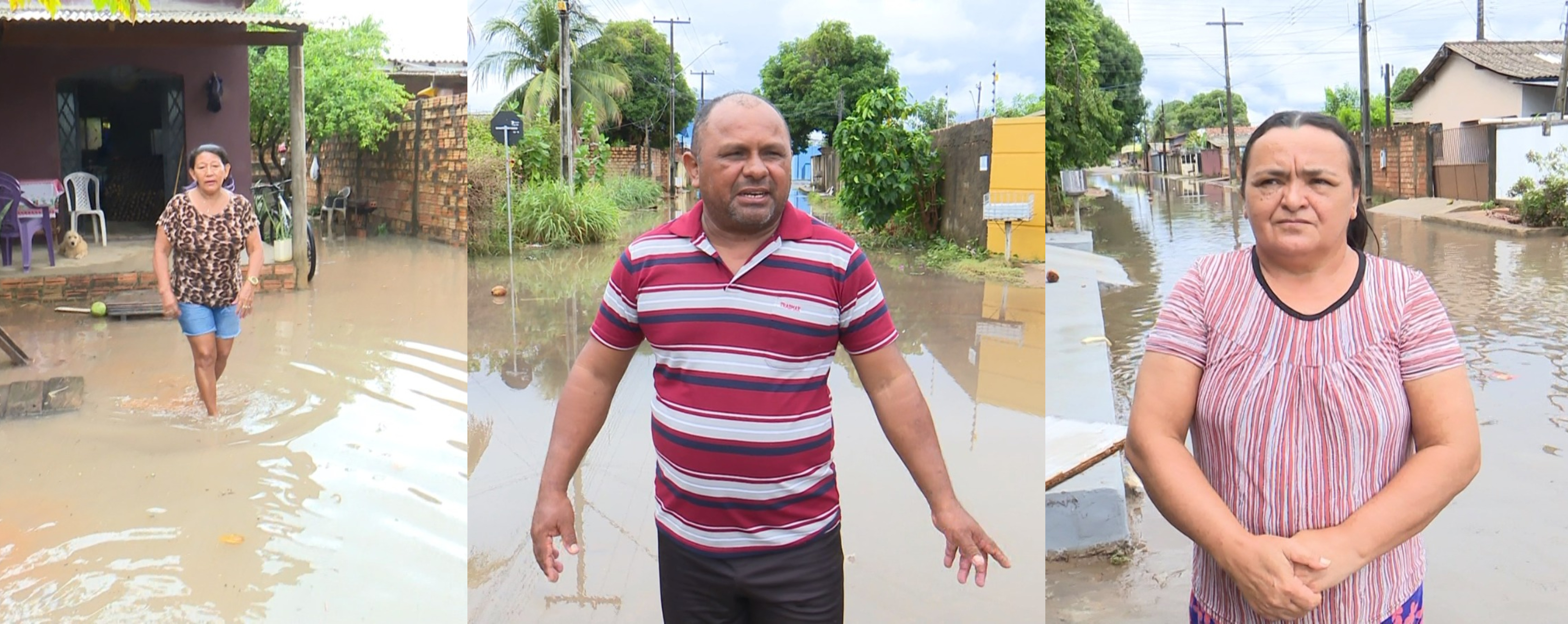 Moradores perdem móveis e relatam prejuízos após forte chuva em Boa Vista: 'Acordei assustada'