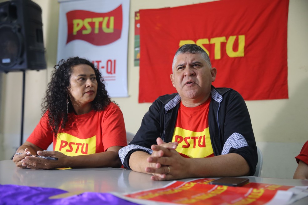 Com chapa pura, Zé Batista e Maria de Lurdes lançam candidatura em disputa à Prefeitura de Fortaleza — Foto: Kid Junior/SVM