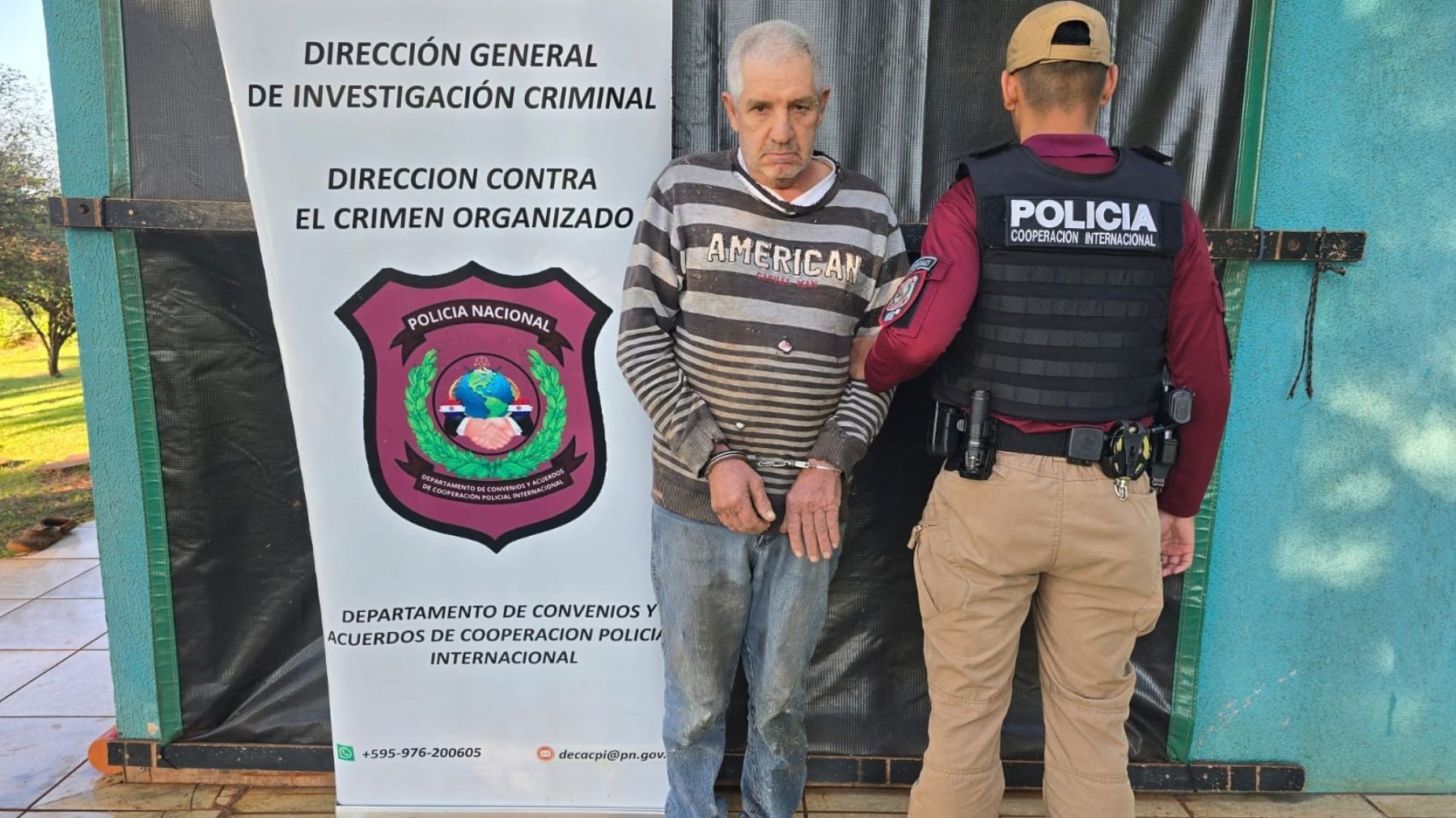 Homem foragido há mais de 25 anos por matar mulher no Paraná é preso no Paraguai