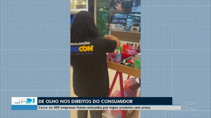 Procon faz operação em 700 estabelecimentos e autua 400 por expor produtos sem preços