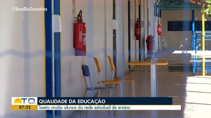 Prova vai avaliar alunos da rede estadual de ensino