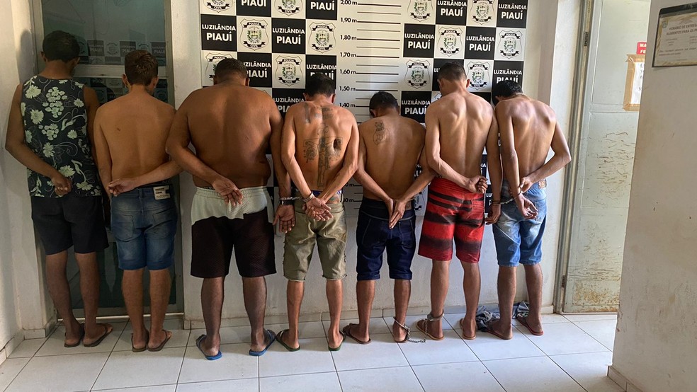 Polícia cumpre mandados e prende suspeitos de roubo e tráfico de drogas em Luzilândia — Foto: Divulgação/Polícia Civil