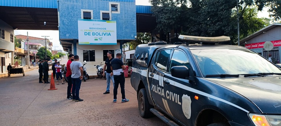 Pris&atilde;o ocorreu em Cobija, na Bol&iacute;via, na &uacute;ltima quinta-feira (14) &mdash; Foto: Arquivo/Pol&iacute;cia Civil
