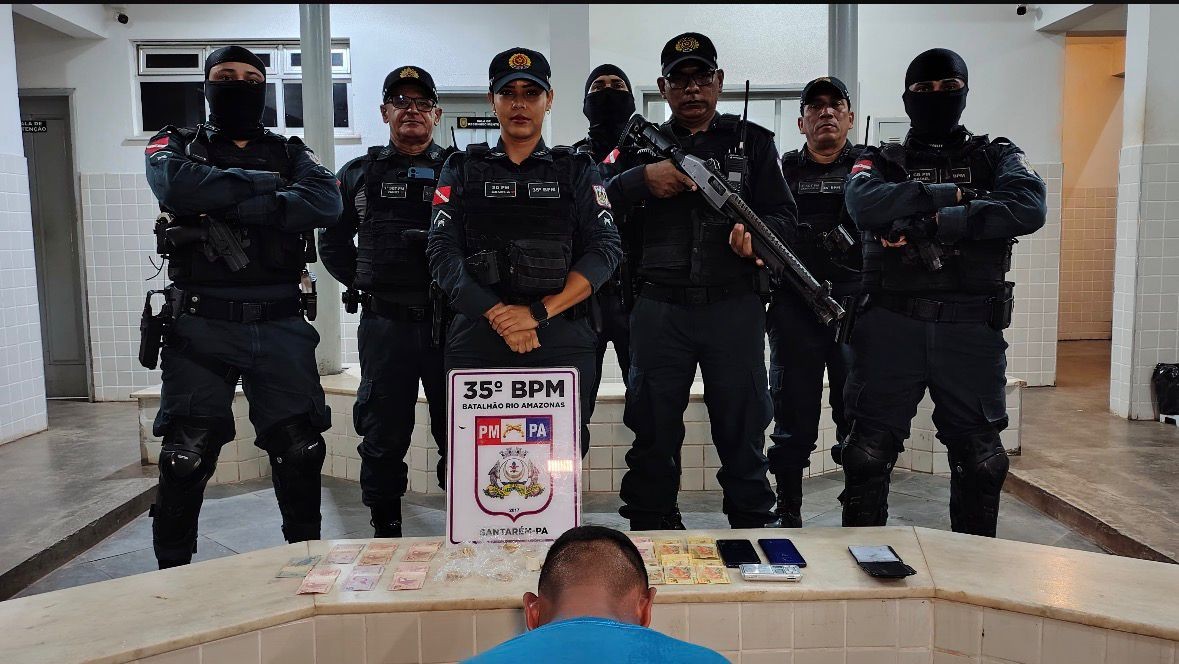 Polícia Militar apreende drogas em ronda no bairro São José Operário