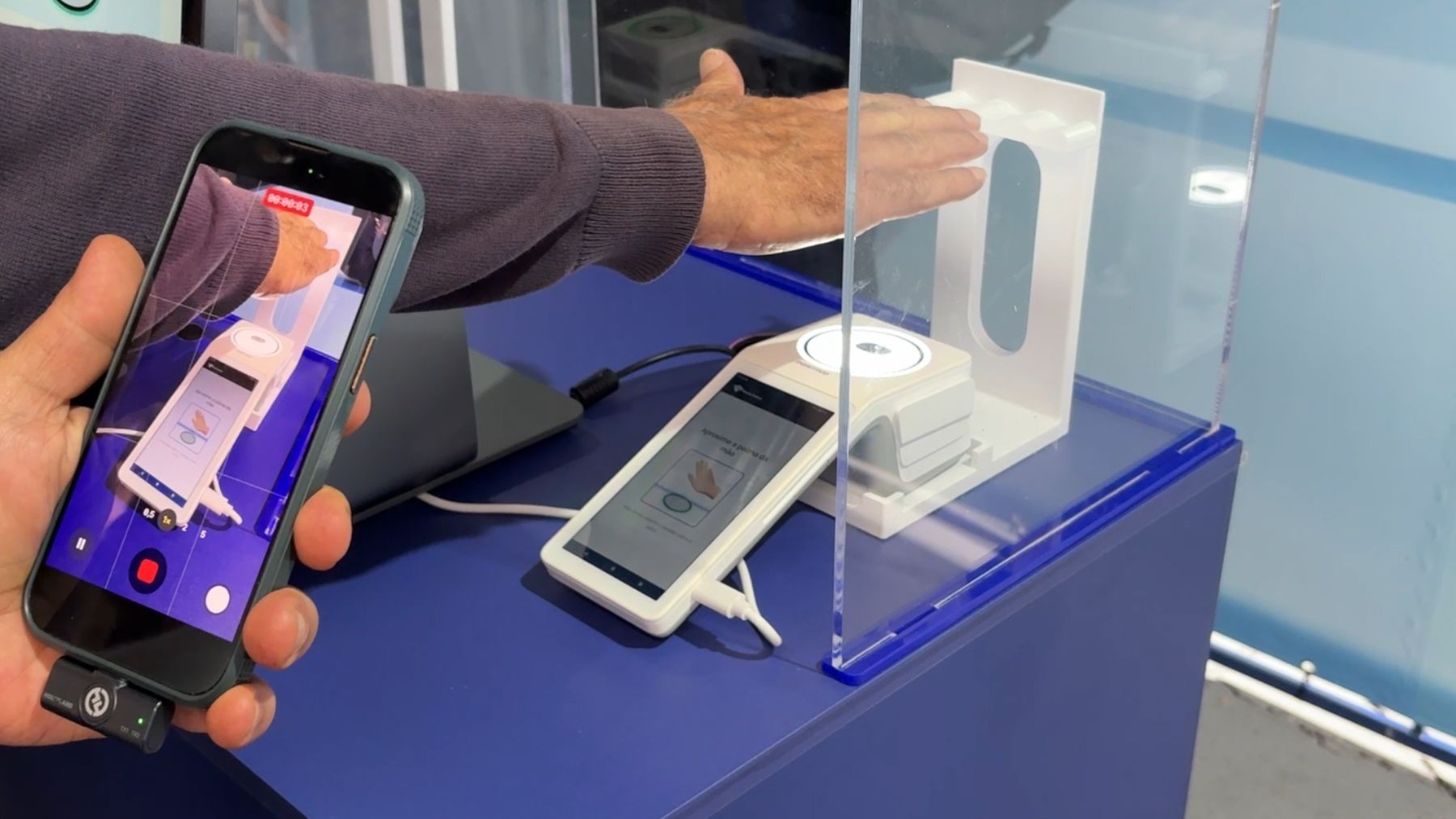 Fronteira Brasil-Paraguai testa identificação de pedestres por biometria da palma da mão