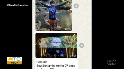 Benjamin participa do Festival Gastronômico de Taquaruçu