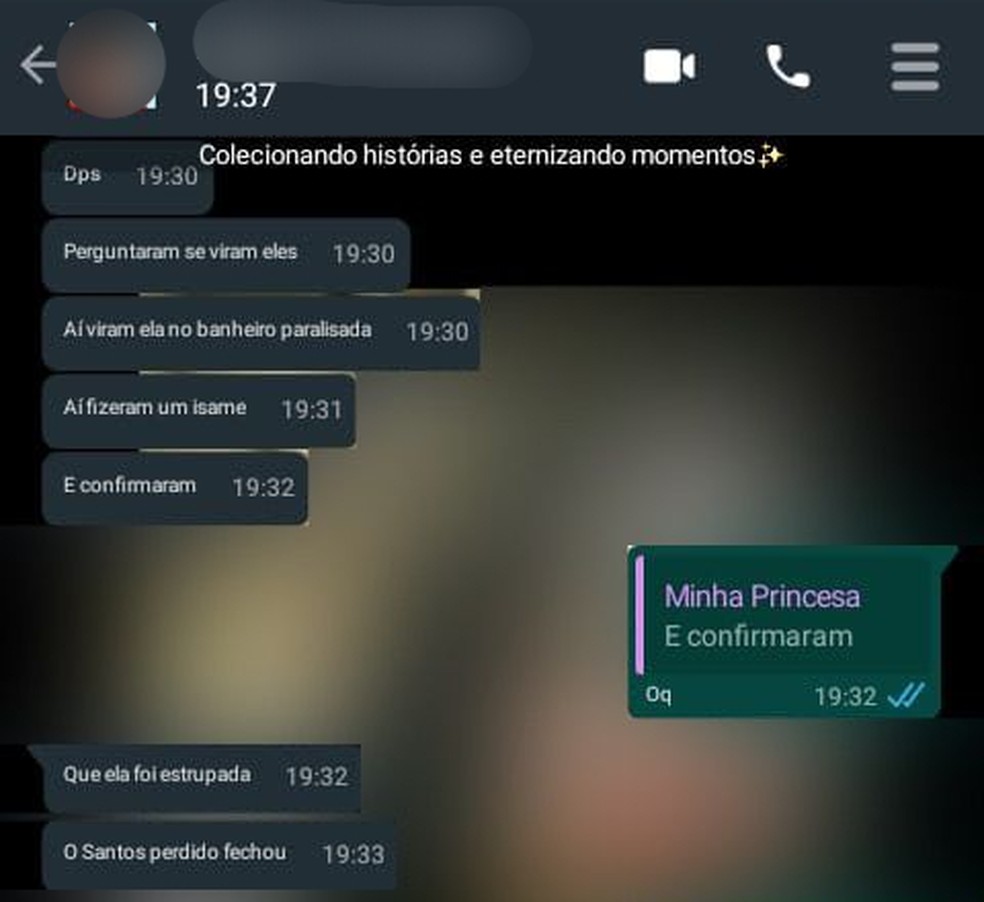 Estrupei minha mãe