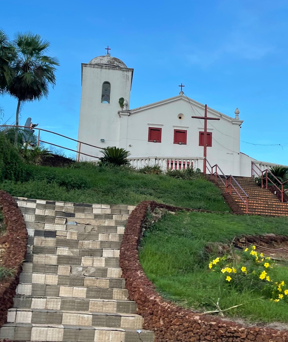 Igreja Nossa Senhora do Rosrio e So Benedito, em Cuiab  Foto: Mariana Mouro
