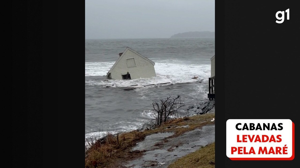 Historic tides wash away century-old fishing cabin in USA;  Watch the video  the world