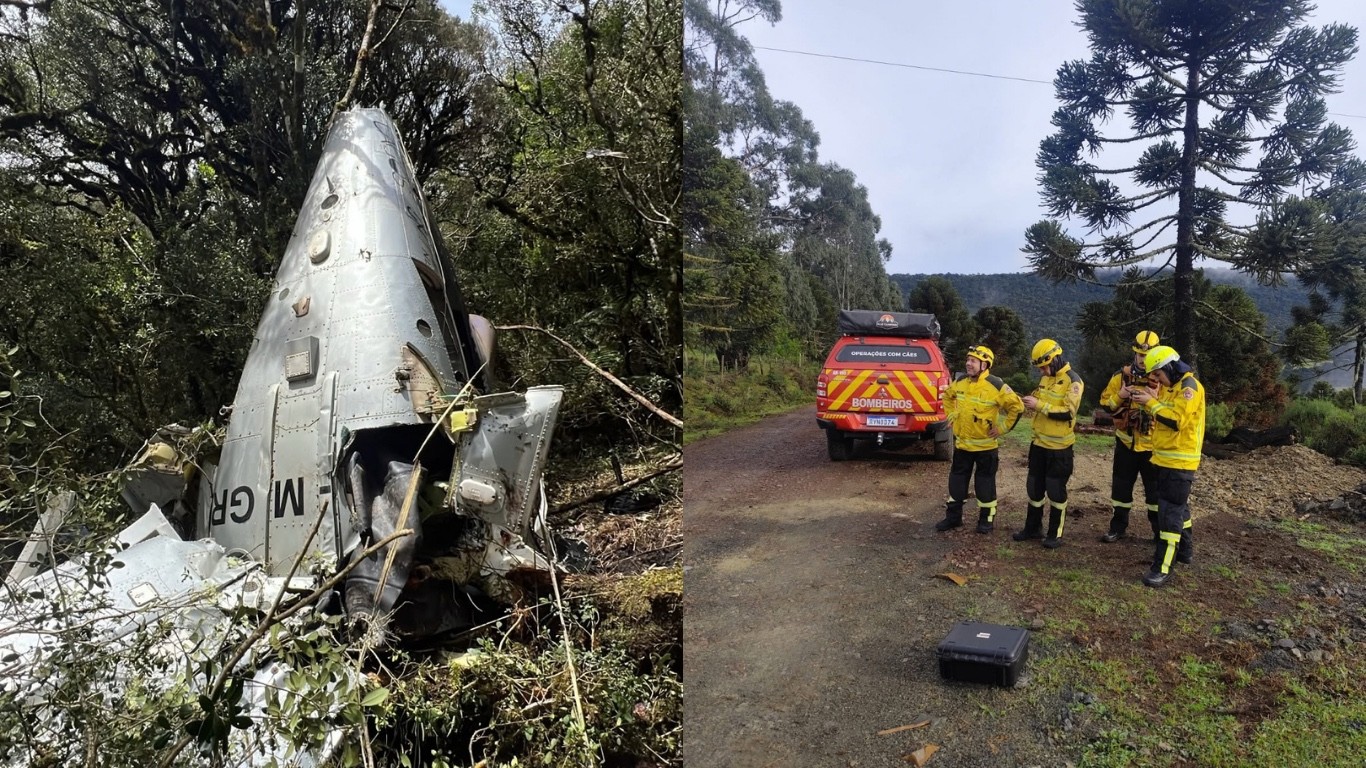 Helicóptero com cantor Rick estava em encosta de mata densa: 'identificamos abertura na vegetação', diz bombeiro | G1